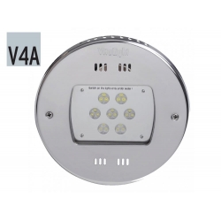 Lampa do basenu 28/4er POWER LED 3.0 (6000 K) Ø 270 mm INOX